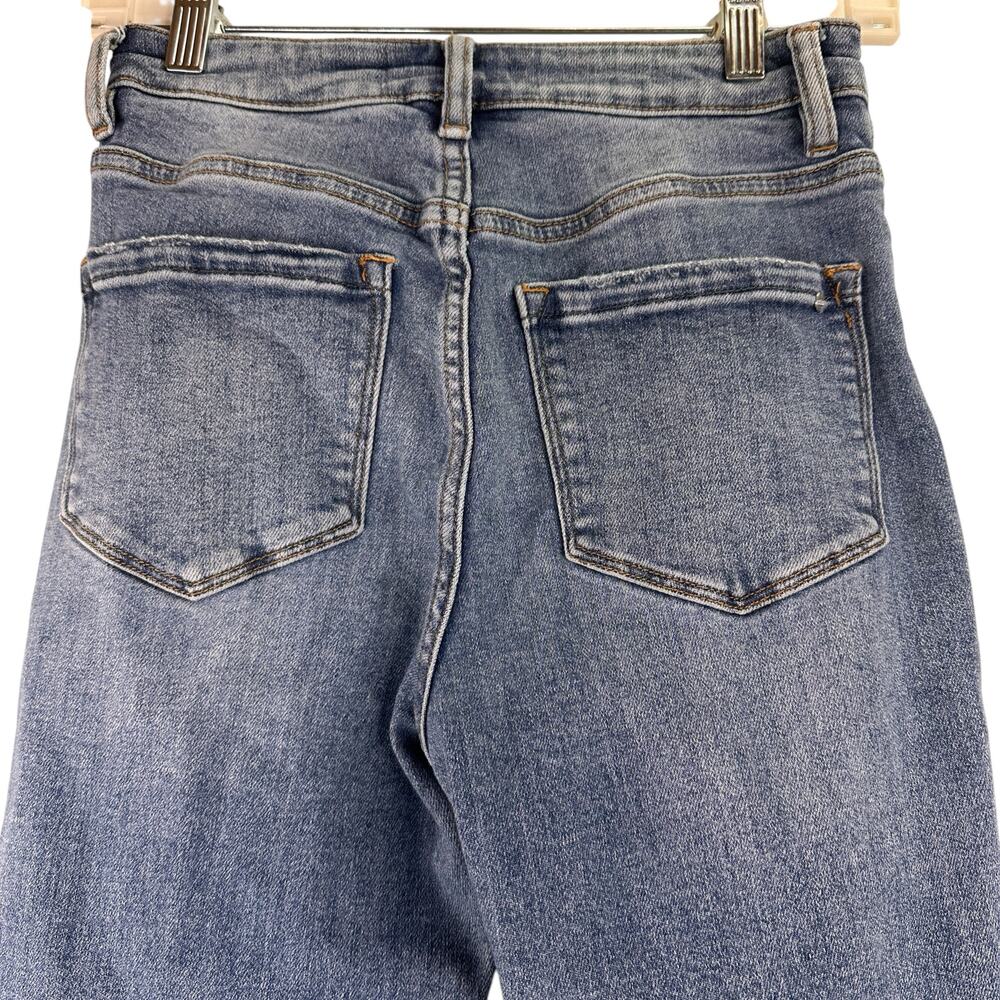 Mica Denim Women's Aniello Super High Rise Straight Leg Jeans Size 24 - Picture 5 of 8